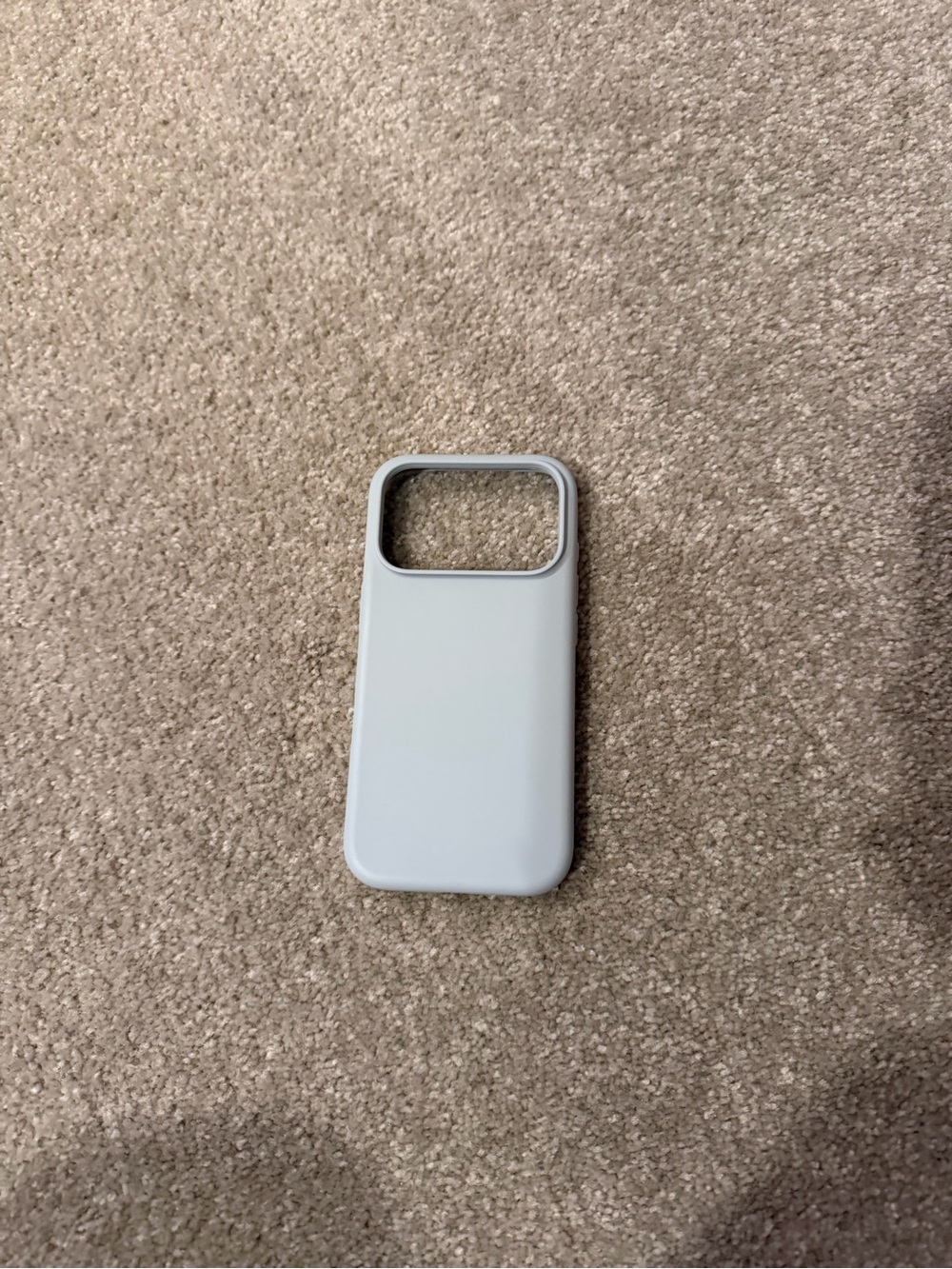 Silicone Light blue phone case